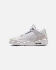 Air 3 Retro "Pure Money" White/Silver