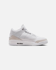 Air 3 Retro "Pure Money" White/Silver
