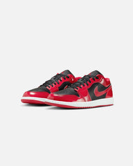 Air 1 Low SE Black/Varsity Red