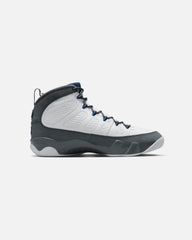 Air 9 Retro "Flint Grey" White/French Blue-Flint Grey