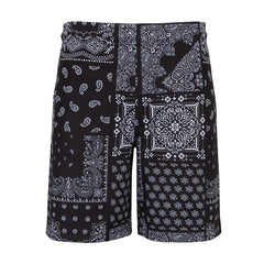 Printed Mesh Short Patchwork Paisly - Mens