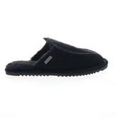 Bearpaw Pierre 2538M-011 Mens Black Synthetic Slip On Mules Slippers Shoes