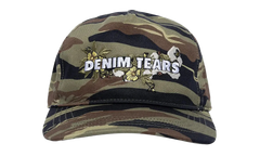 Floral Logo Trucker Hat "Camo Green" DT446