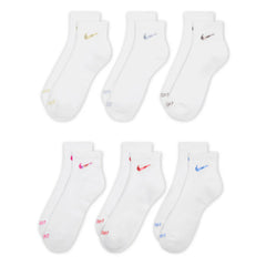 6 Pack Unisex Everyday Plus Cushioned Quarter