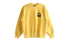 Dice Pig Dyed Crew Sweatshirt "YELLOW" 1915077 YELO
