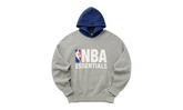 NBA SPORTS FIT HOODIE "CONCRETE HEATHER / ESTATE BLUE" 192NB256402F