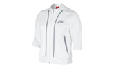 Tech Fleece Splatter Crop Zip Jacket WMNS "White / Grey" 803012 100