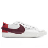 Women's Blazer Low '77 Jumbo - White/Dark Beetroot/Cinnabar/Black
