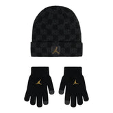 Youth Monogram Beanie & Glove Set
