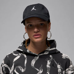 Jordan Club Cap Unstructured Curved Bill Washed Jumpman Strapback
