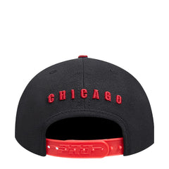 Bulls Loyalty Triple Front Pinch Front Snapback
