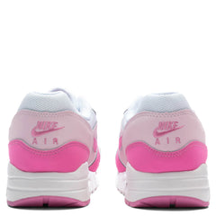 Air Max 1 (GS) - White/Playful Pink/Pink Foam