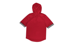NFL Unbeaten Short Sleeve Mesh Hoodie "Atlanta Falcons - Scarlet" MSHSAJ19029 AFASCAR