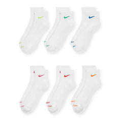 6 Pack Unisex Everyday Plus Cushioned Quarter