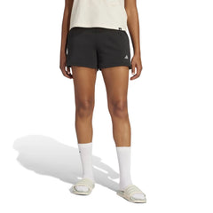 Essentials 3 Stripes Cotton Shorts - Womens