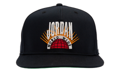 Essentials Pro Structured Flat Bill Hat "Black / Kelly Green / Sail" IF3508 010