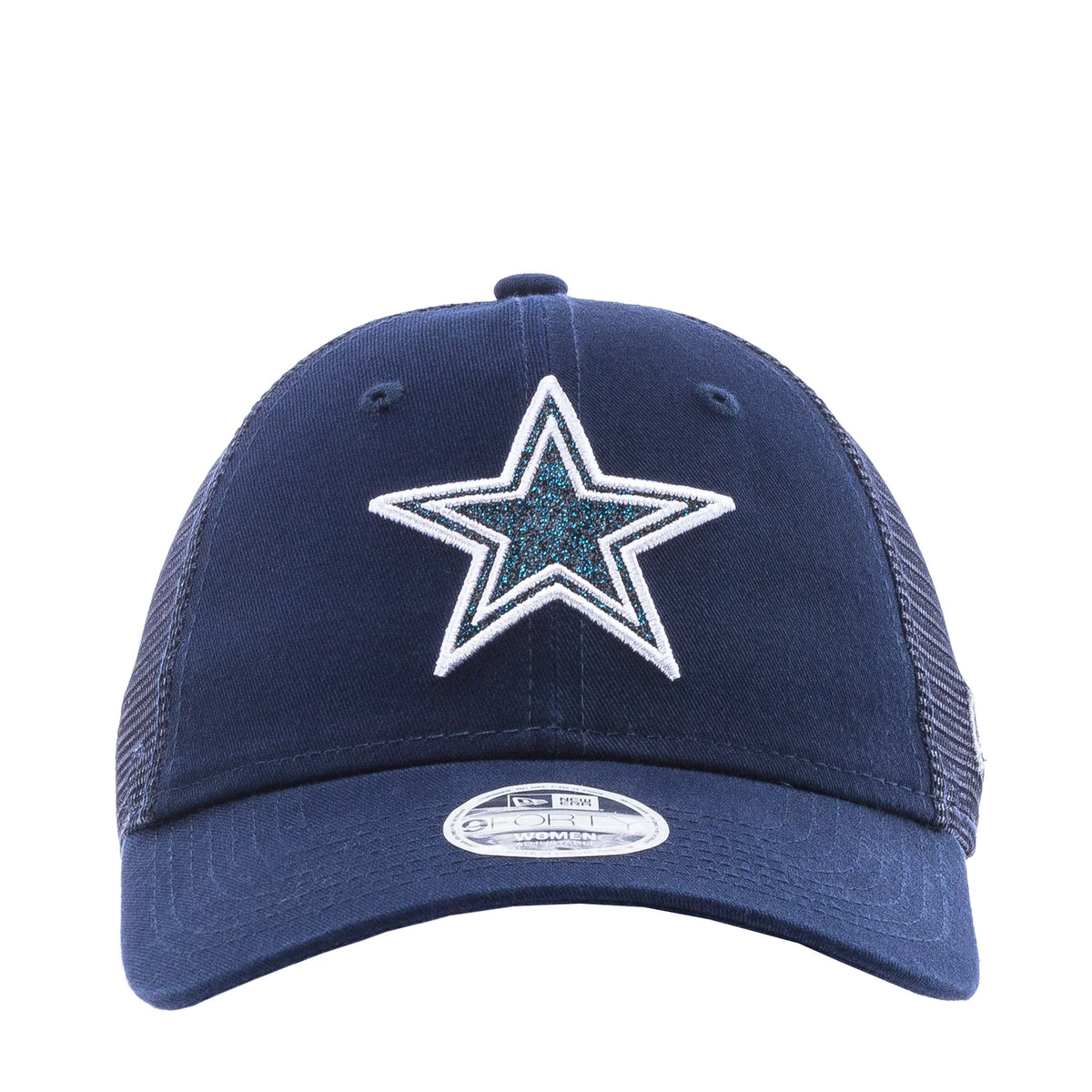 Cowboys Womens Logo Sparkle Trucker OTC 940