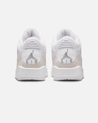 Air 3 Retro "Pure Money" White/Silver