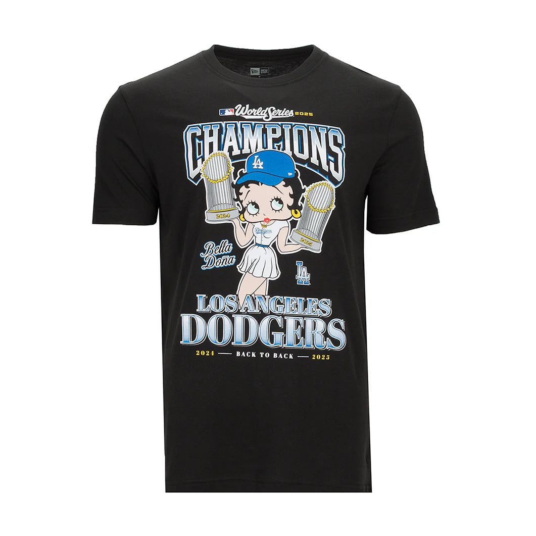 Dodgers WS x Betty x Bella Crew Neck Tee - Womens
