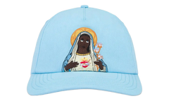 Black Mary Cap "Light Blue" DT467