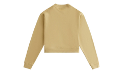Haylen Cropped French Terry Crewneck "Beige" KHW030227 953