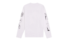 Night Skate Long-Sleeve Tee "White" HTG250498 WHT