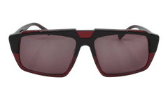 Aviator Sunglasses "Black/Wine" MCM693S-037