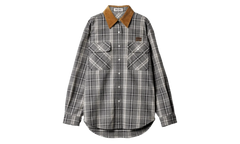 Check Flannel Shirt WMNS "Slate Grey" MK2010 1807 F0480