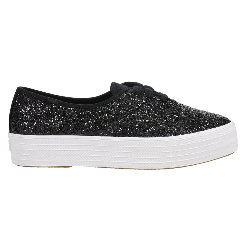 Point Glitter Celebrations Lace Up Sneakers