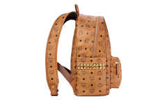 Medium Stark Backpack in Visetos "Cognac" MMKEAVE12CO001