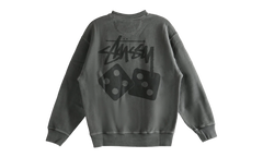 Dice Pig Dyed Crew Sweatshirt "BLACK" 1915077 BLAC