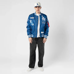 Los Angeles Dodgers Alpha Bomber Jacket -Mens