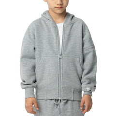 Fleece Zip Front Hoody - Youth