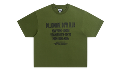 Knit Boxy Fit Tee "Cypress Green" 861 1313 CYP